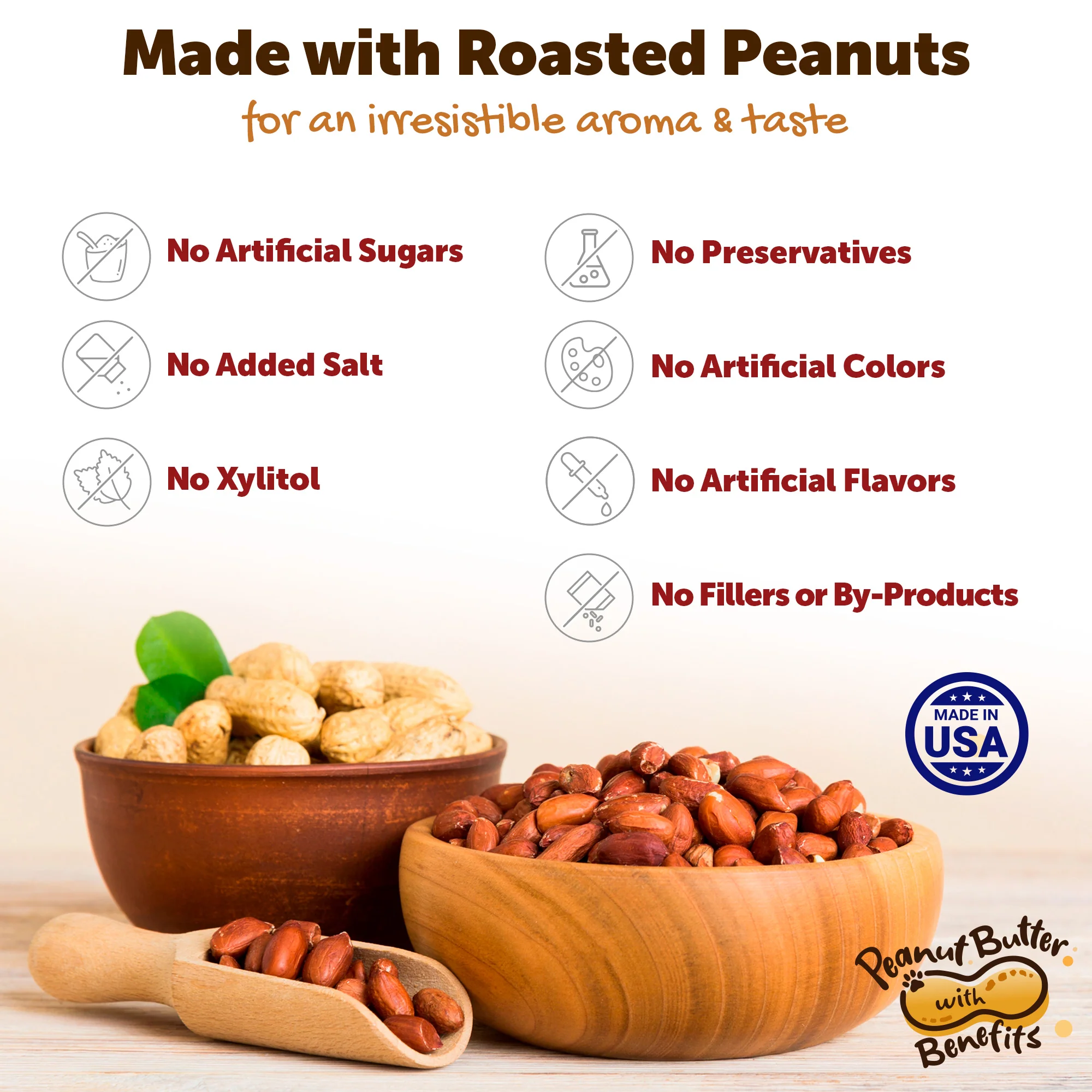 Calming Peanut Butter for Dogs (8.46oz) - Image 3