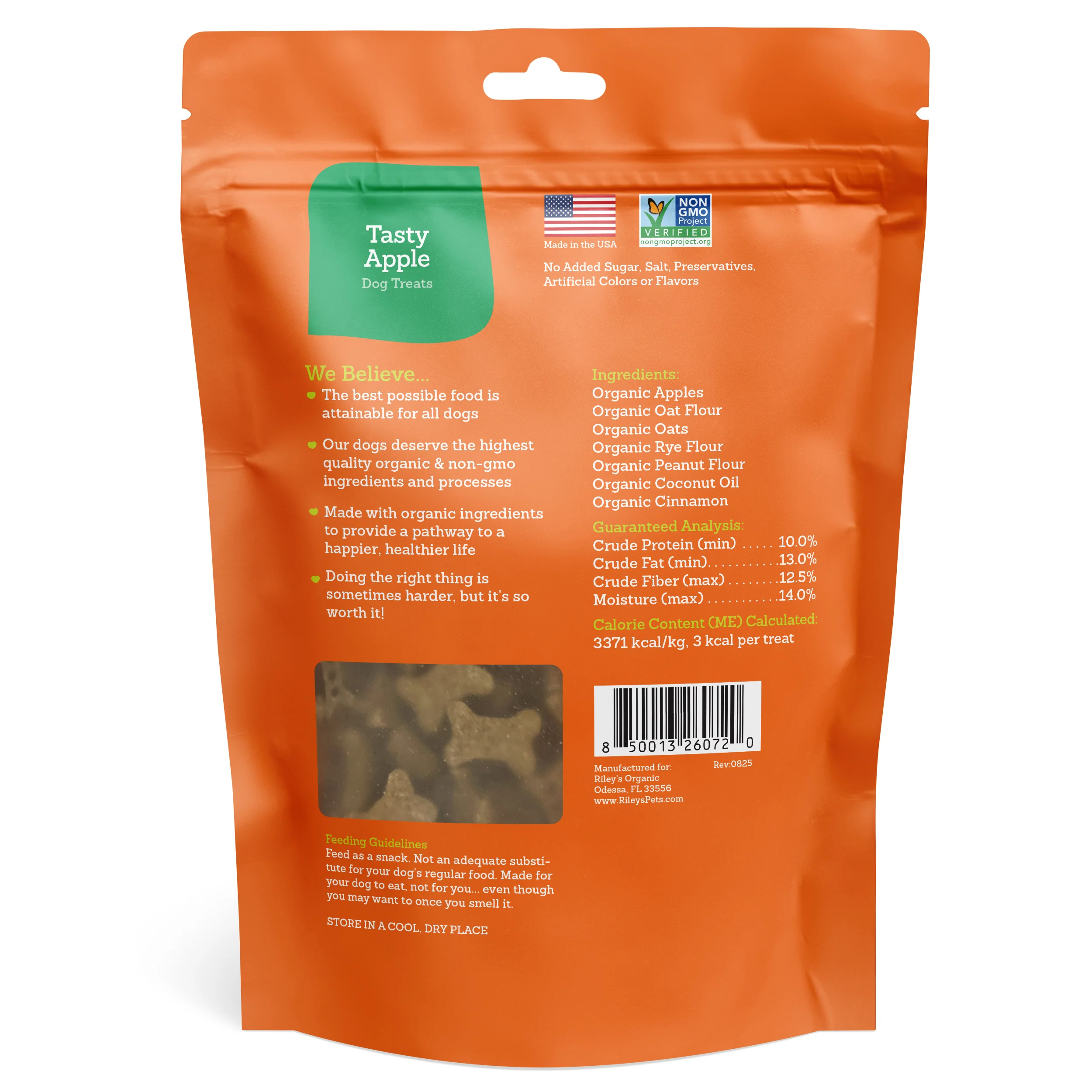 Apple Baked Biscuits Small Bone 12oz - Image 8