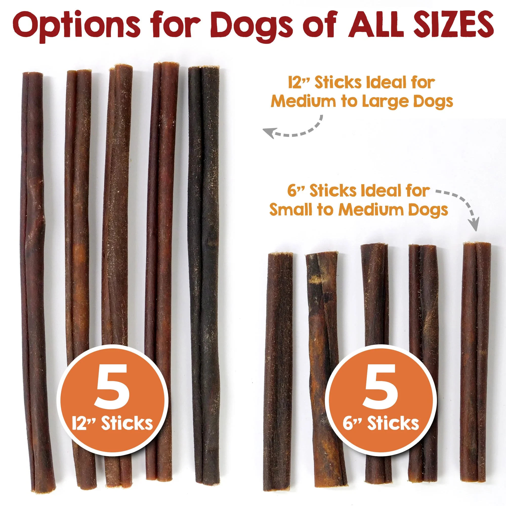 Riley's Originals Beef Collagen 6" Sticks (5 ct) - Image 4