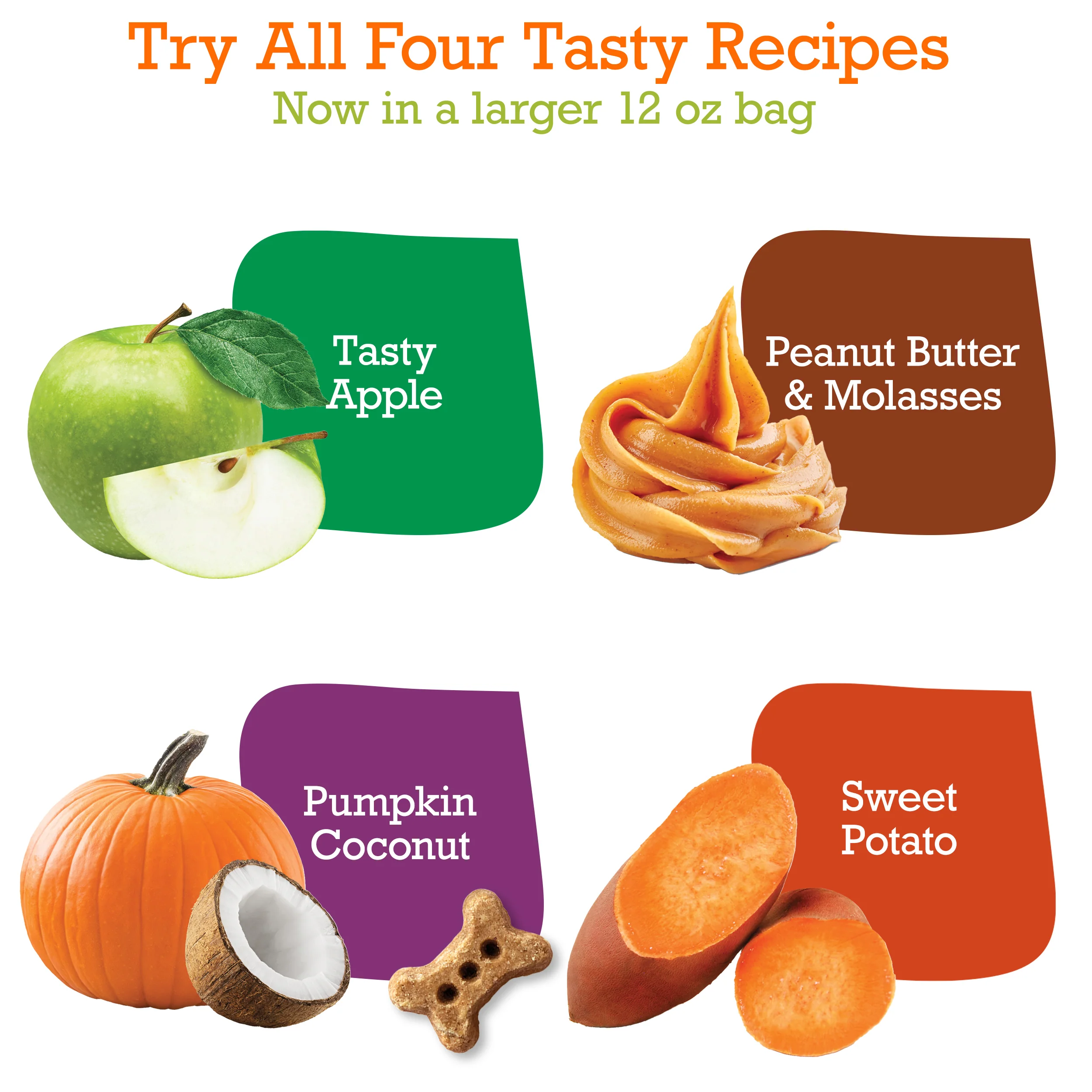 Pumpkin & Coconut Baked Biscuits Small Bone 12oz - Image 5